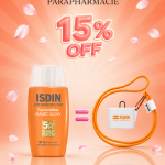 ISDIN Fusion Water Magic Glow SPF50+ 50ml Éclat Hydratant Bonne Mine + Coque offrete