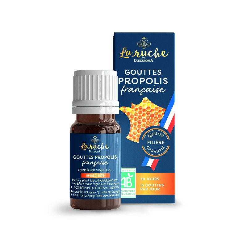 propo2 Dietaroma gouttes propolis 15ml – Image 1