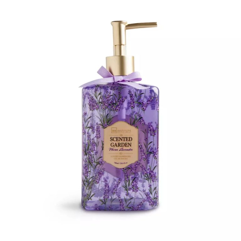 IDC INSTITUTE Shower Gel Scented Garden Lavender 780ml Gel Douche Parfumé Lavande Relaxant Apaisant - photo 3