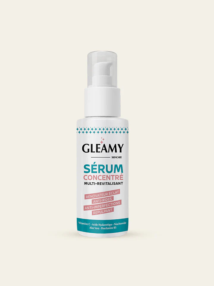 serum-nova-para-pharmacie-maroc-prix-livraison-2 GLEAMY Sérum Concentré Multi-Revitalisant 50ml Acide Hyaluronique Vitamine C Niacinamide – Image 1