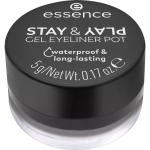 Essence STAY & PLAY GEL EYELINER POT EYELINER GEL