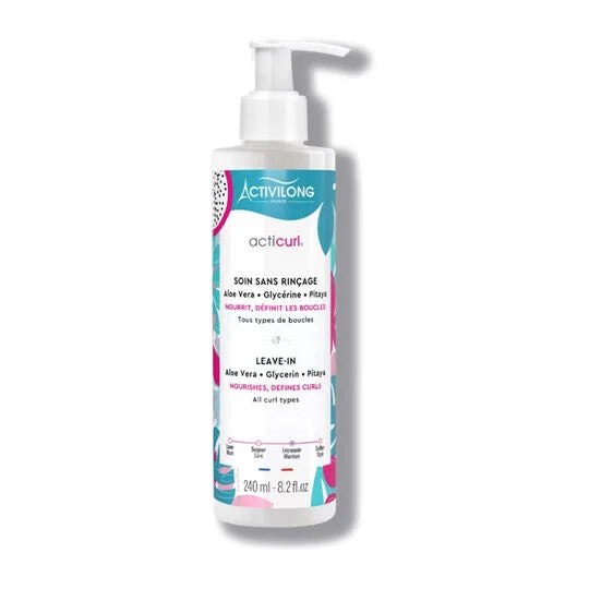 soin-sans-rincage-acticurl-a28628-1-2-nova-para-pharmacie-maroc-prix-livraison ACTIVILONG Acticurl Soin sans Rinçage 240ml Crème Coiffante Boucles Définition Hydratation – Image 1