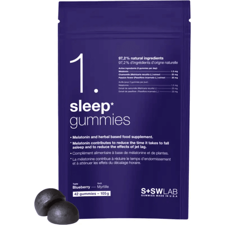 S+SWLAB 1.Sleep 42 Gummies Gout Myrtille
