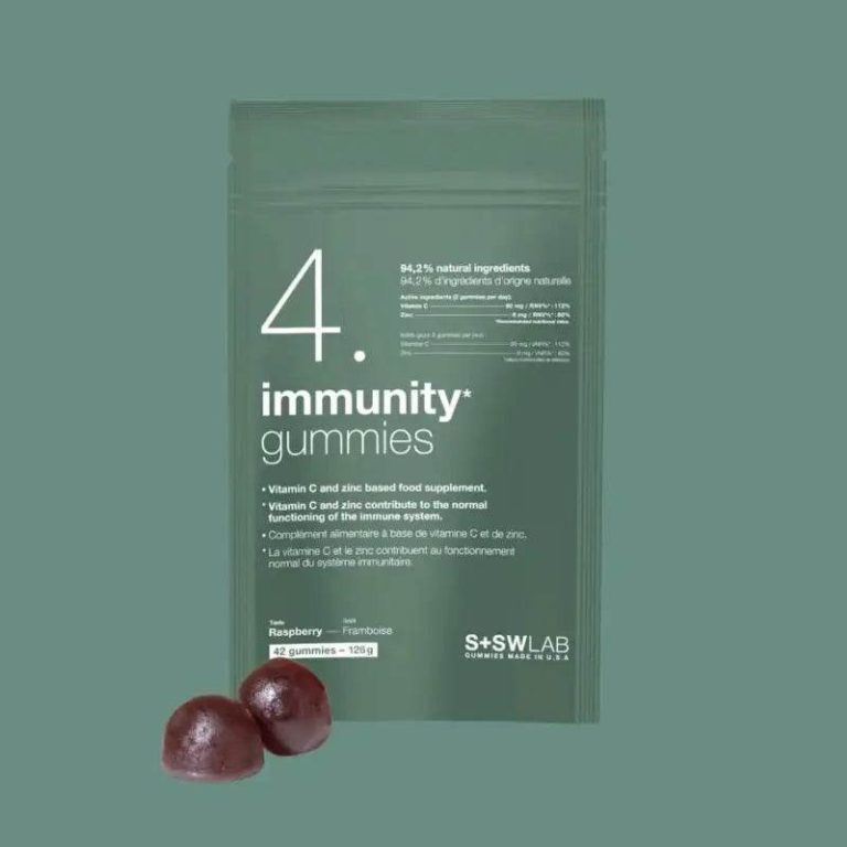 S+SWLAB 4.Immunity 42 Gummies Gout Framboise