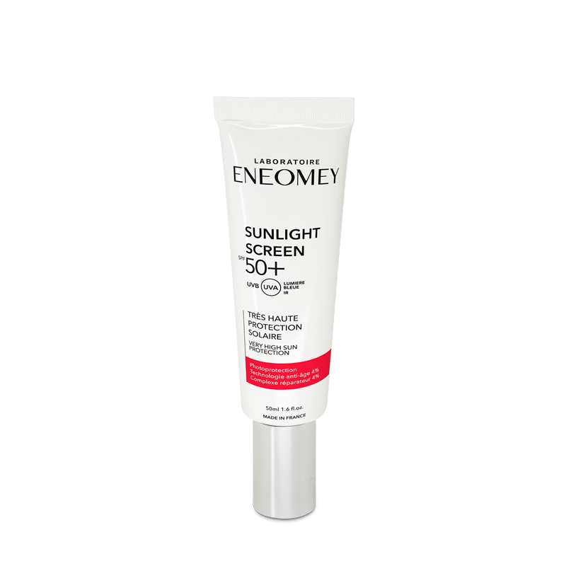 sunlight-screen-50-nova-para-pharmacie-maroc-prix-livraison2 ENEOMEY Sun Light Crème Solaire SPF50+ 50ml Très Haute Protection Solaire Anti-Âge Texture Légère – Image 1
