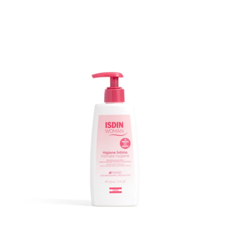 ISDIN Woman Gel Hygiène Intime 200ml pH Équilibré Douceur Protection Zone Intime