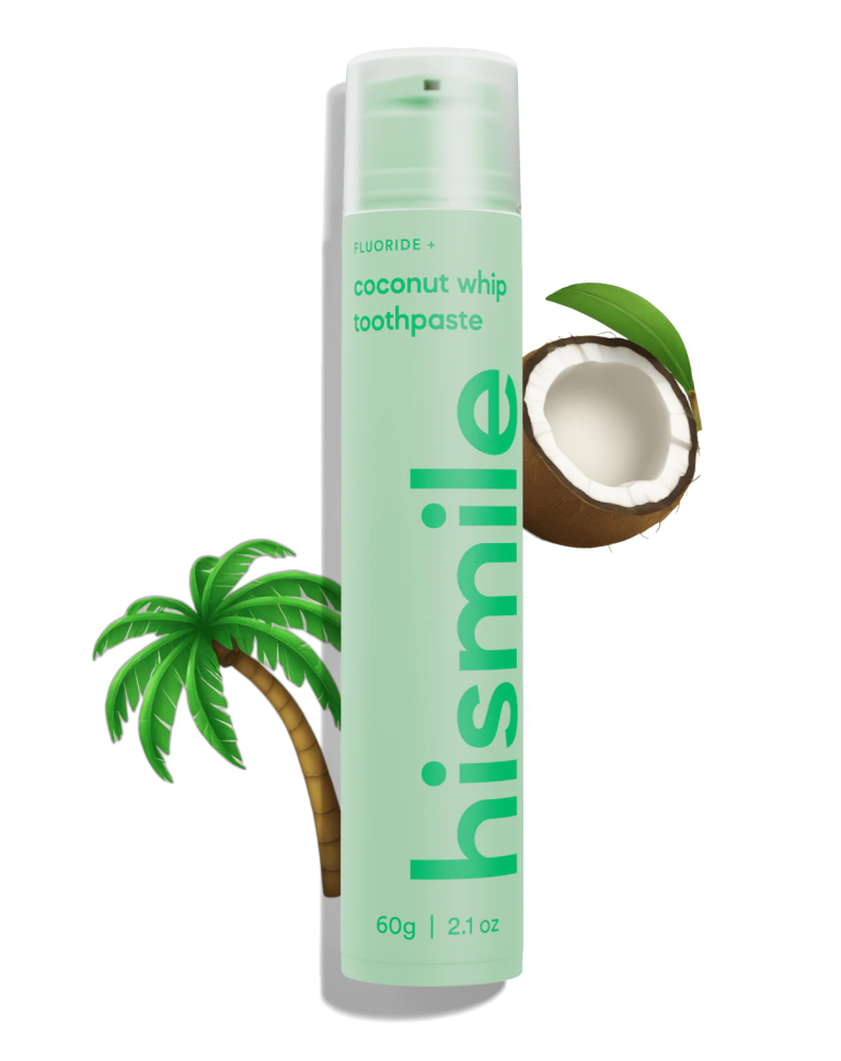 HISMILE Coconut Whip Toothpaste 60g Dentifrice Saveur Coco Blanchissant Haleine Fraîche - photo 2