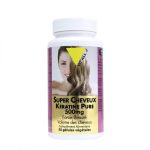VITALL+ Super Cheveux Kératine Pure 500mg Boite 50 Gélules