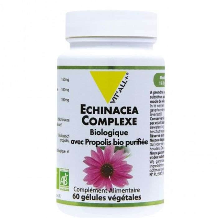 vitall-echinacea-complexe-60gelules VITALL Echinacea complexe 60gelules – Image 1