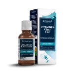 Dietaroma Vitamine K2 MK7 & D3 Gouttes Os Cœur Immunité Absorption Calcium 20ml