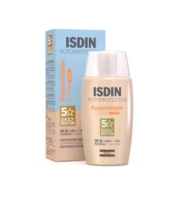 water_light Fotoprotector ISDIN Fusion Water Color SPF50+ 50ml – Image 1
