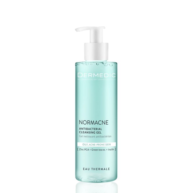 DERMEDIC Normacne Gel Nettoyant Anti-Bactérien 200ml Gel Nettoyant Acné Peaux Grasses Imperfections - photo 2