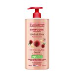 EVOLUDERM Shampoing Huile De Ricin 1L Fortifiant Réparateur Cheveux Abîmés Croissance
