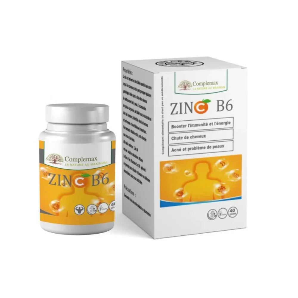 zinc_beb6ccba-1077-4e07-8adc-6fe1b7e9c58a-1 Complemax Zinc B6 40 Gélules – Image 1